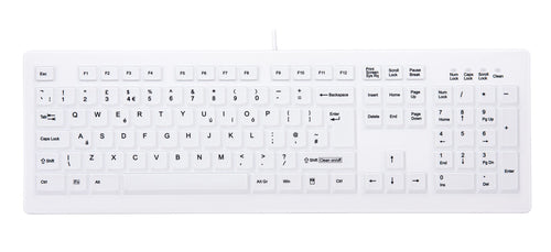 CHERRY AK-C8100F-UVS-W/UK keyboard Medical USB QWERTY UK English White CHERRY AK-C8100F-UVS-W/UK keyboard Medical USB QWERTY UK English White